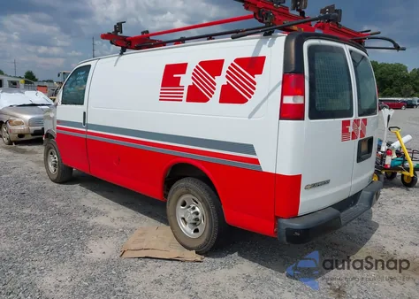 2019 Chevrolet Express 2500 Work Van из США, поврежденный, VIN 1GCWGAFG7K1311258